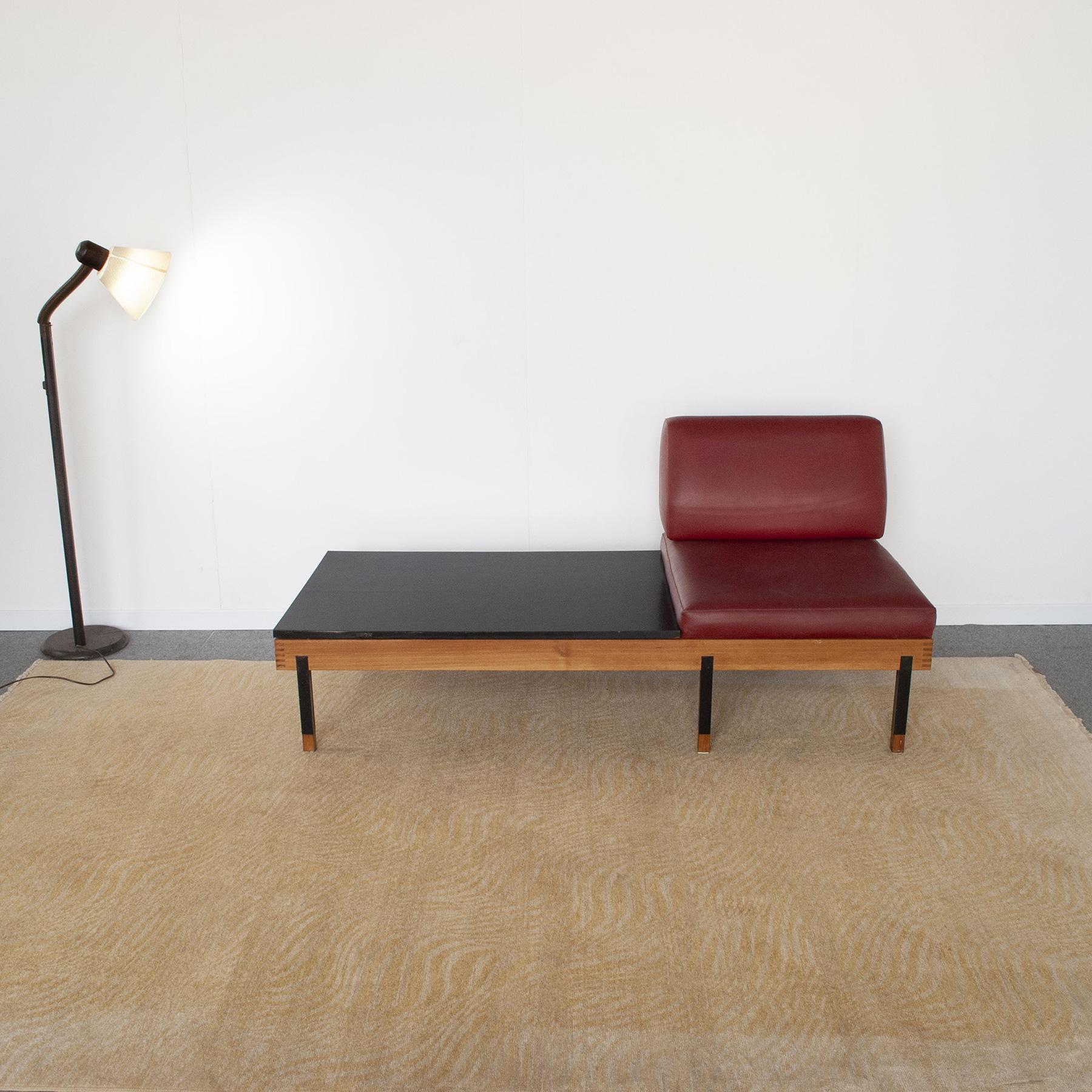 Italian Mid Century Framar Therapy Day Bed Mod. 60s Yoga For Sale 11