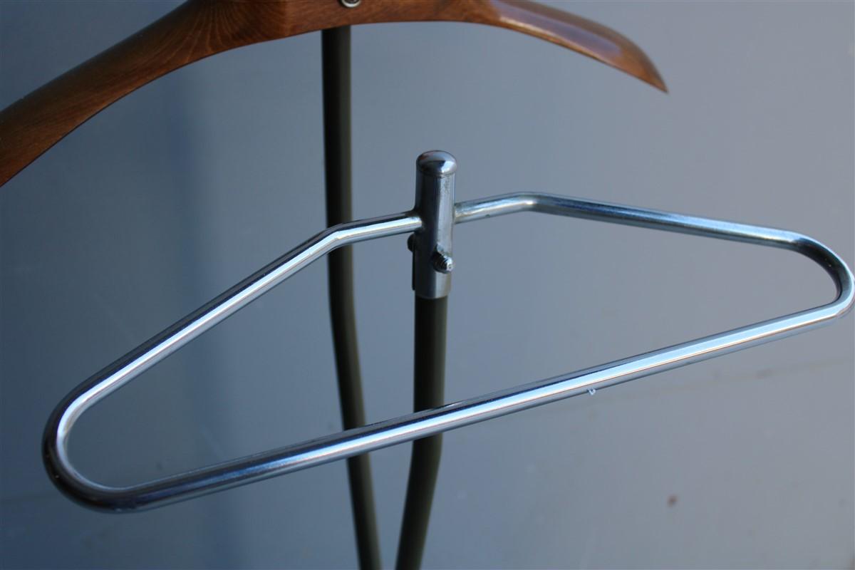 Italian Midcentury Geometric Bedroom Clothes Hanger, 1950 In Good Condition For Sale In Palermo, Sicily
