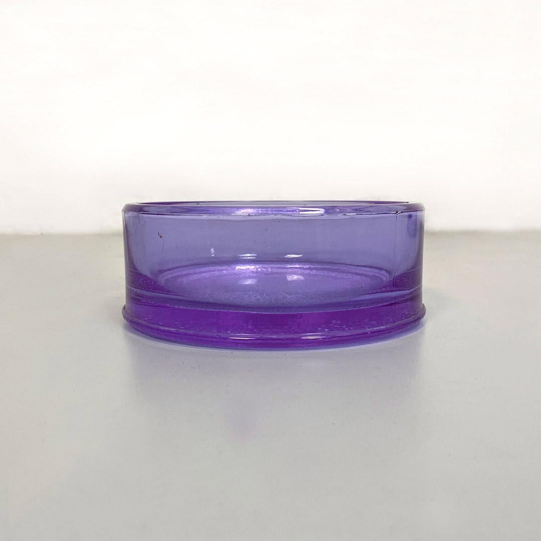 Italian Mid Century Glass Ashtray by Joe Colombo for Arnolfo di Cambio, 1969, 5