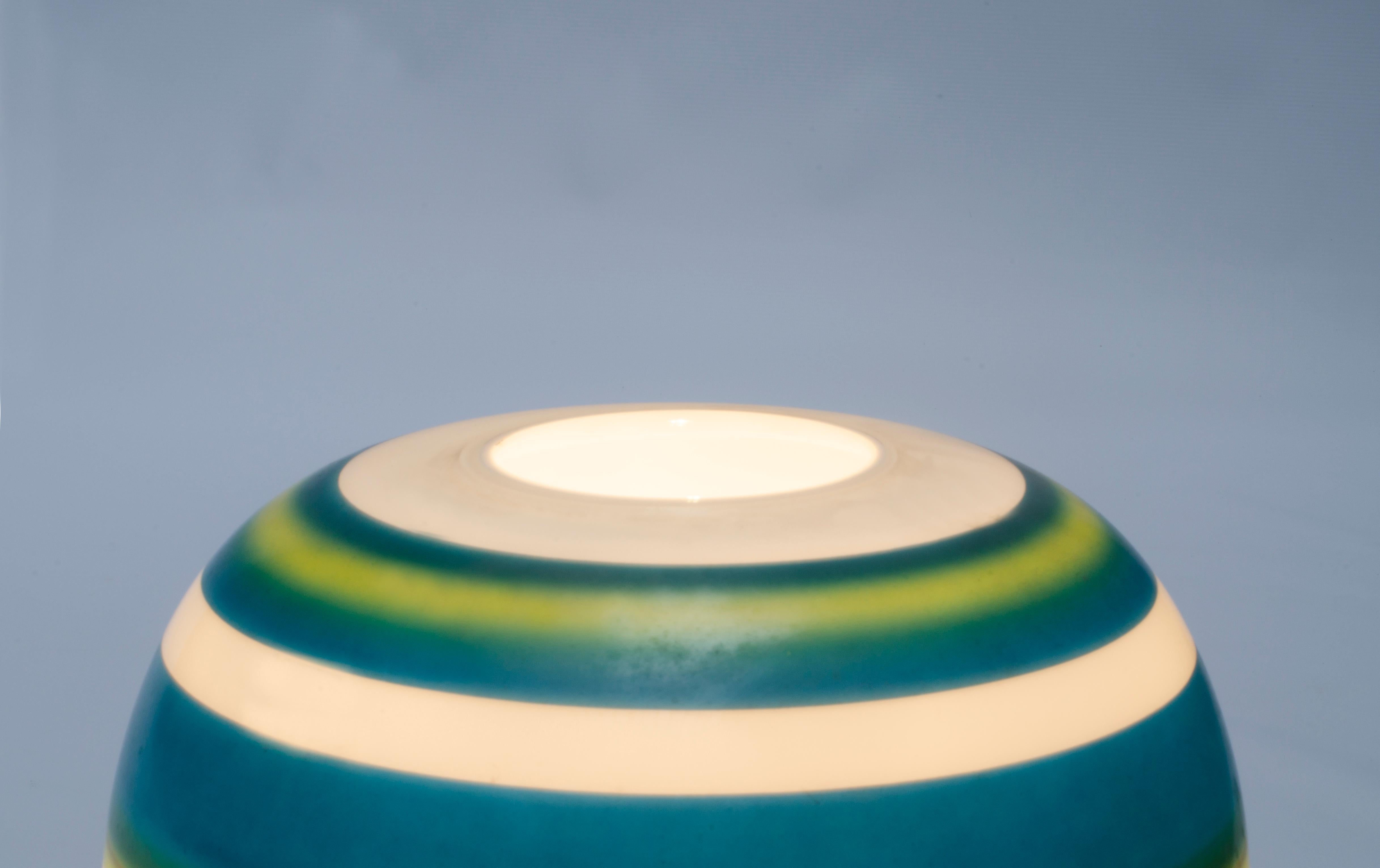 Mid-20th Century Italian Mid-Century Glass Lamp For Sale