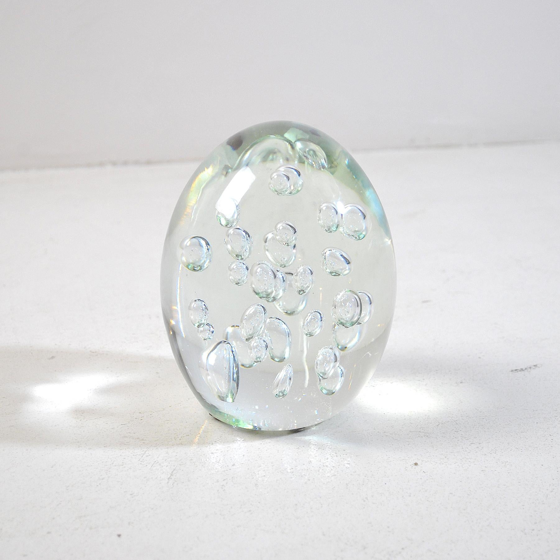 Mid-Century Modern Italian Midcentury Glass Paperweight, 1960s