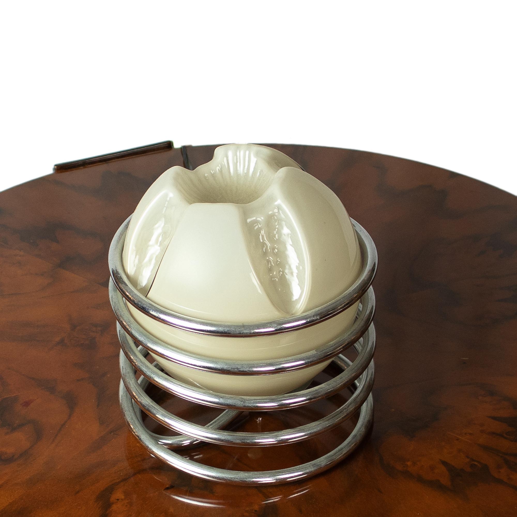 Mid-Century Modern Lampe de table en verre italienne du milieu du siècle, 20e siècle en vente
