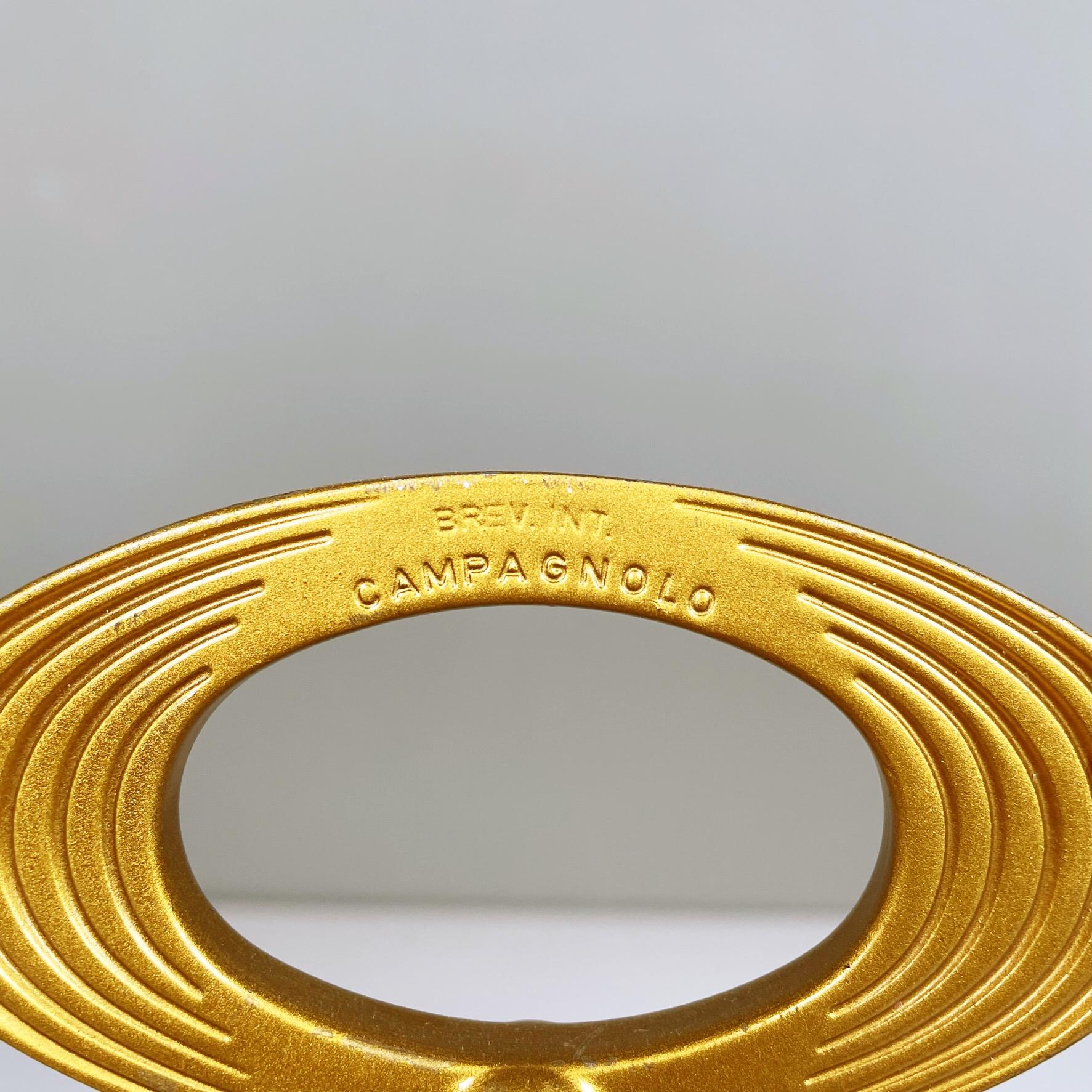 Mid-Century moderno Cavatappi italiano in metallo dorato del Medioevo Mod. Big di Tullio Campagnolo, anni '70 in vendita