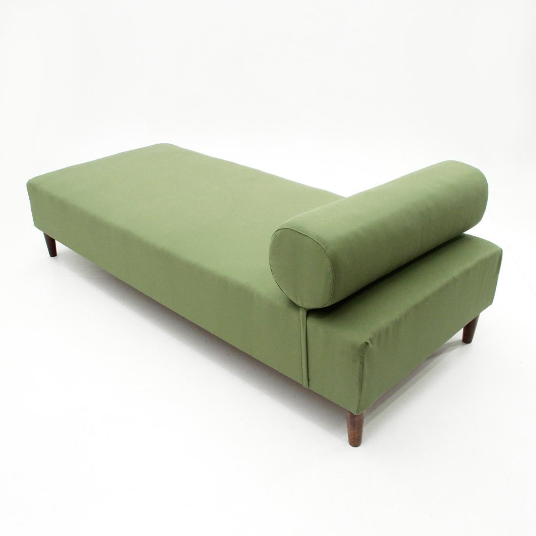 Italian Midcentury Green Day Bed, 1950s In Good Condition In Savona, IT
