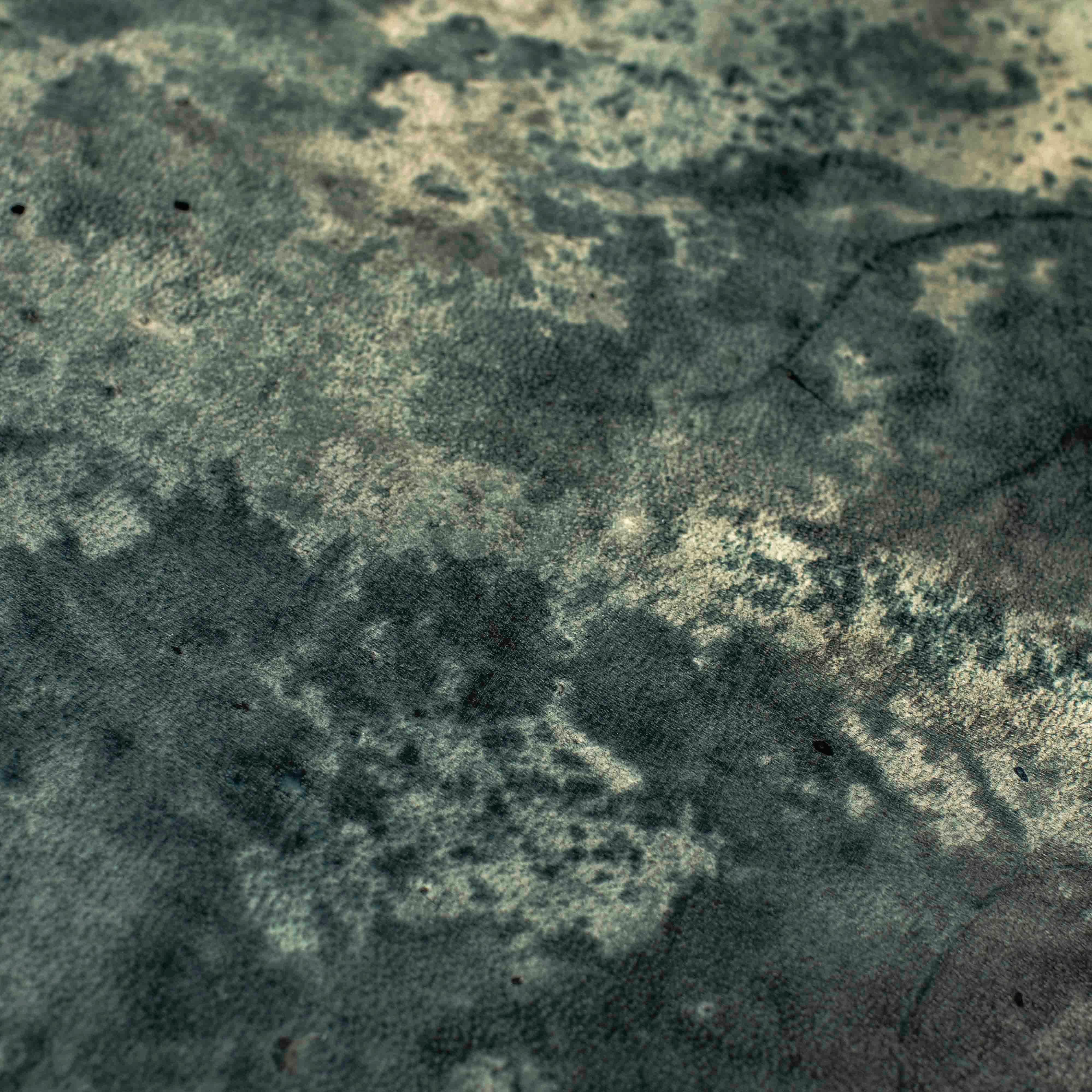 Sofà quadrato in pelle di capra verde di Aldo Tura degli anni '70, firmato in vendita 10