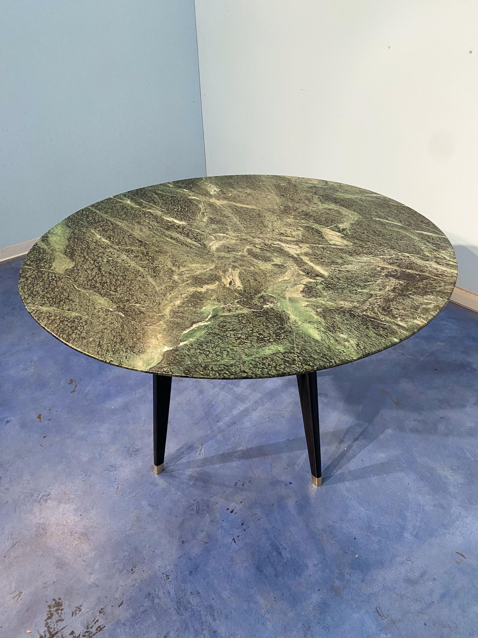 Mid-20th Century Italian Mid-Century  Marble Round Support or Center Table, by  Dassi 1950s