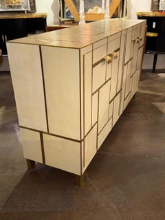 Italian Mid-Century Inlaid Cabinet