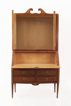 Paolo Buffa Italian Mid-Century Kingwood Secretary