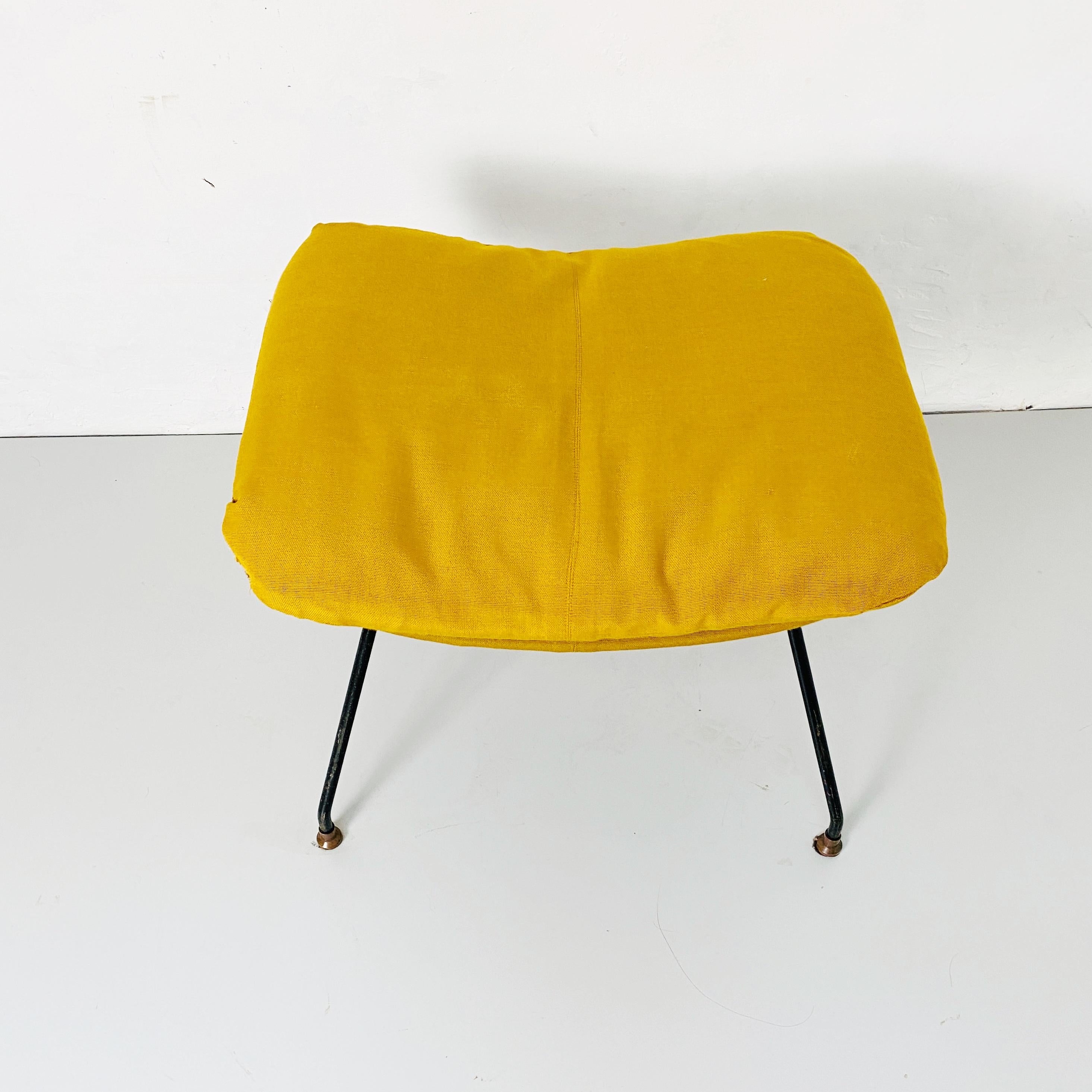 Italian Mid-Century Komos Footrest by Augusto Bozzi for Saporiti Italia, 1950s In Good Condition In MIlano, IT