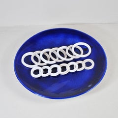 Italian Midcentury Large Dish in Ceramic Form the 1970s
