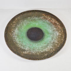 Italian Midcentury Large Ornamental Plate Centerpiece from the 1970s