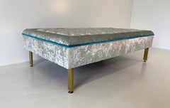 Italian Mid-Century Large Pouf, 1950s