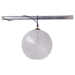 Italian Mid-Century 'Lava' Murano Glass Pendant Light (9 available)