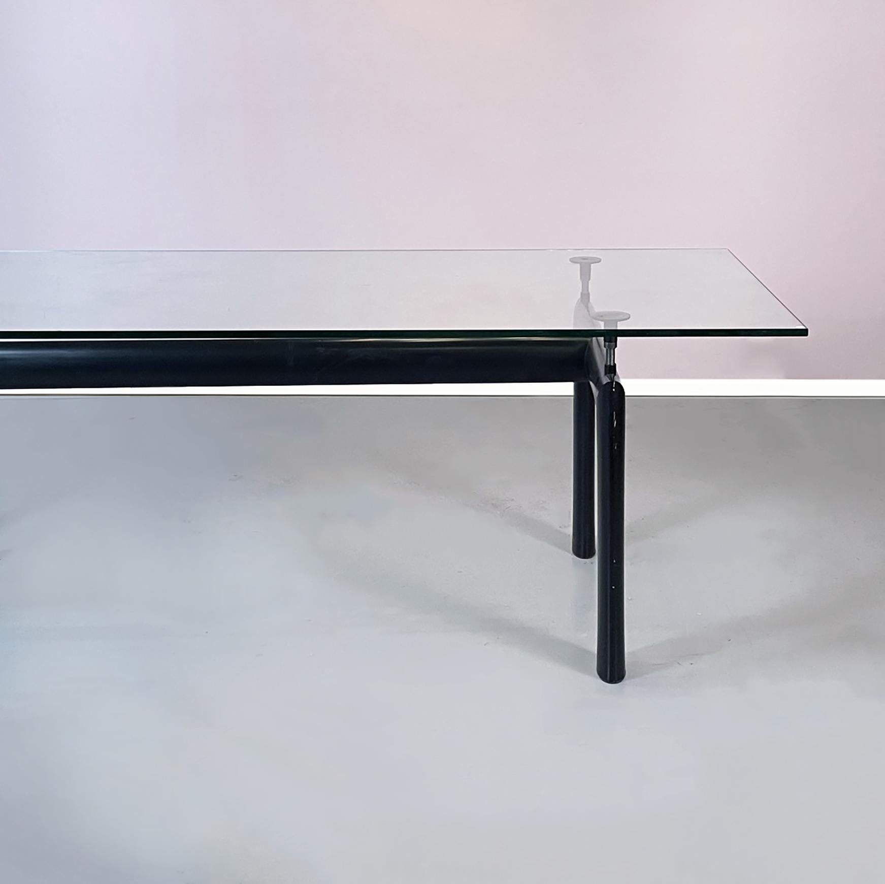 Italian Mid-Century LC6 Table Le Corbusier, Jeanneret, Perriand Cassina, 1980s In Good Condition In MIlano, IT