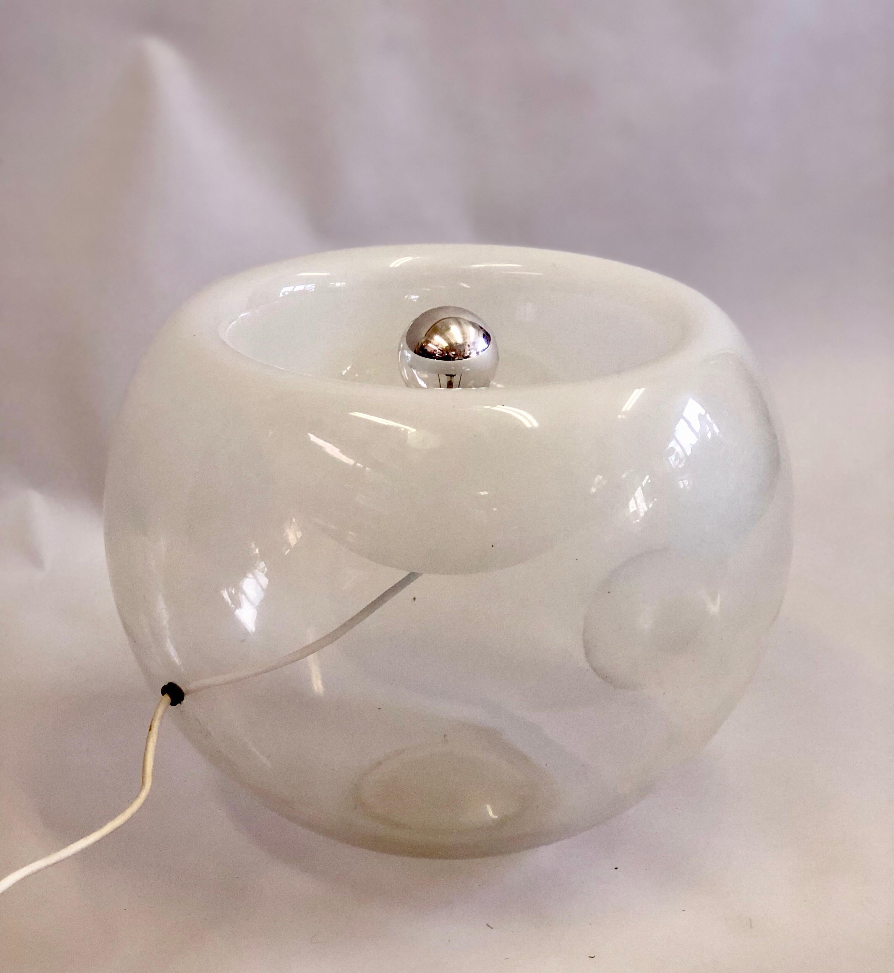 Italian Midcentury Light Sculpture / Table Lamp by Peduzzi-Riva for Artemide 1