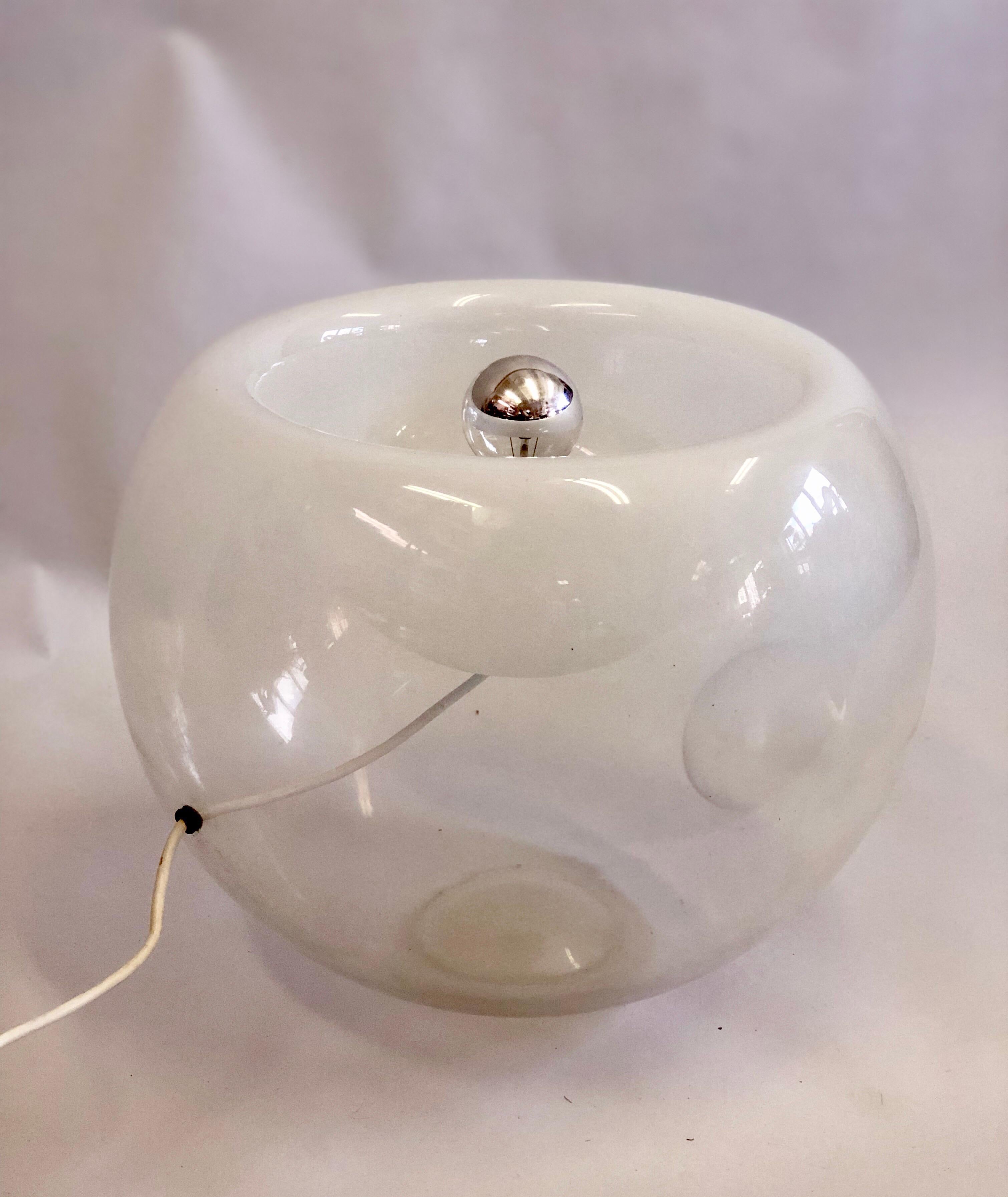 Italian Midcentury Light Sculpture / Table Lamp by Peduzzi-Riva for Artemide 2