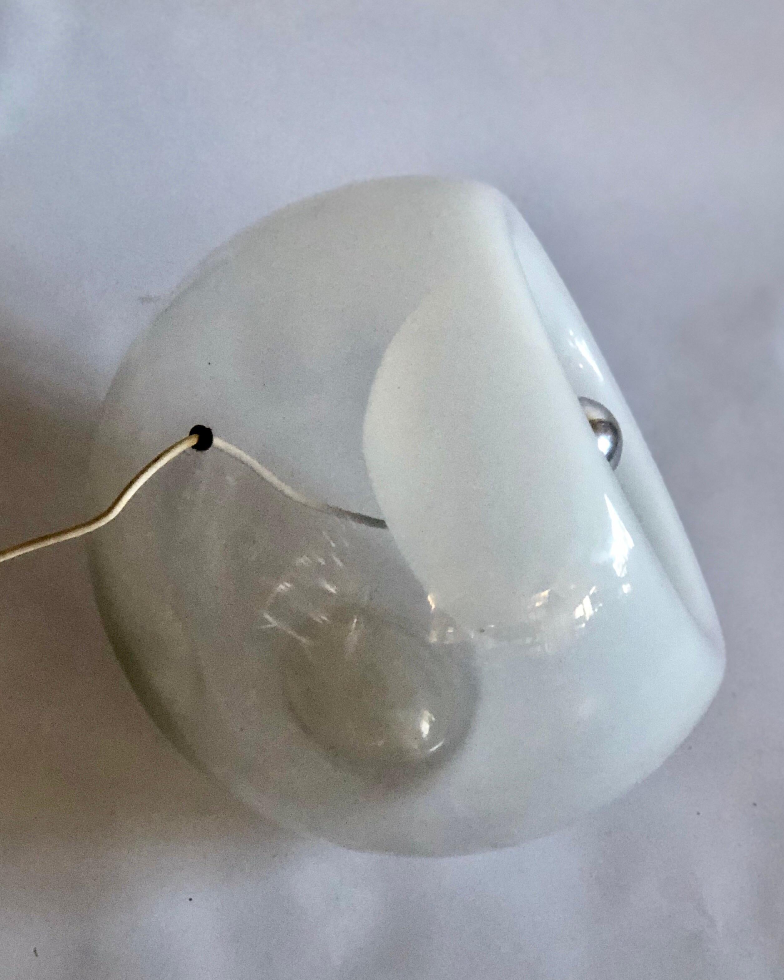 Italian Midcentury Light Sculpture / Table Lamp by Peduzzi-Riva for Artemide In Good Condition In New York, NY