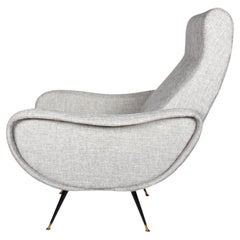 Italian Mid-Century Lounge Chair in the Manner of Marco Zanuso, c. 1950's