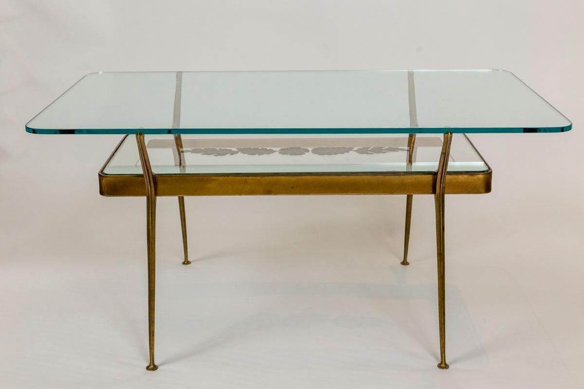 Italian Mid Century Low Table By Lacca 4