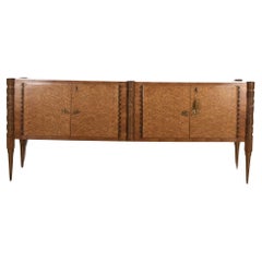 Vintage Italian Mid-Century Maple Sideboard