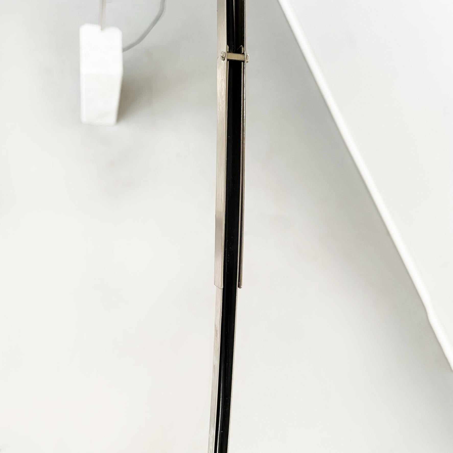 Italian Mid-Century Marble N Steel Arco Floor Lamp by Castiglioni for Flos, 1962 1