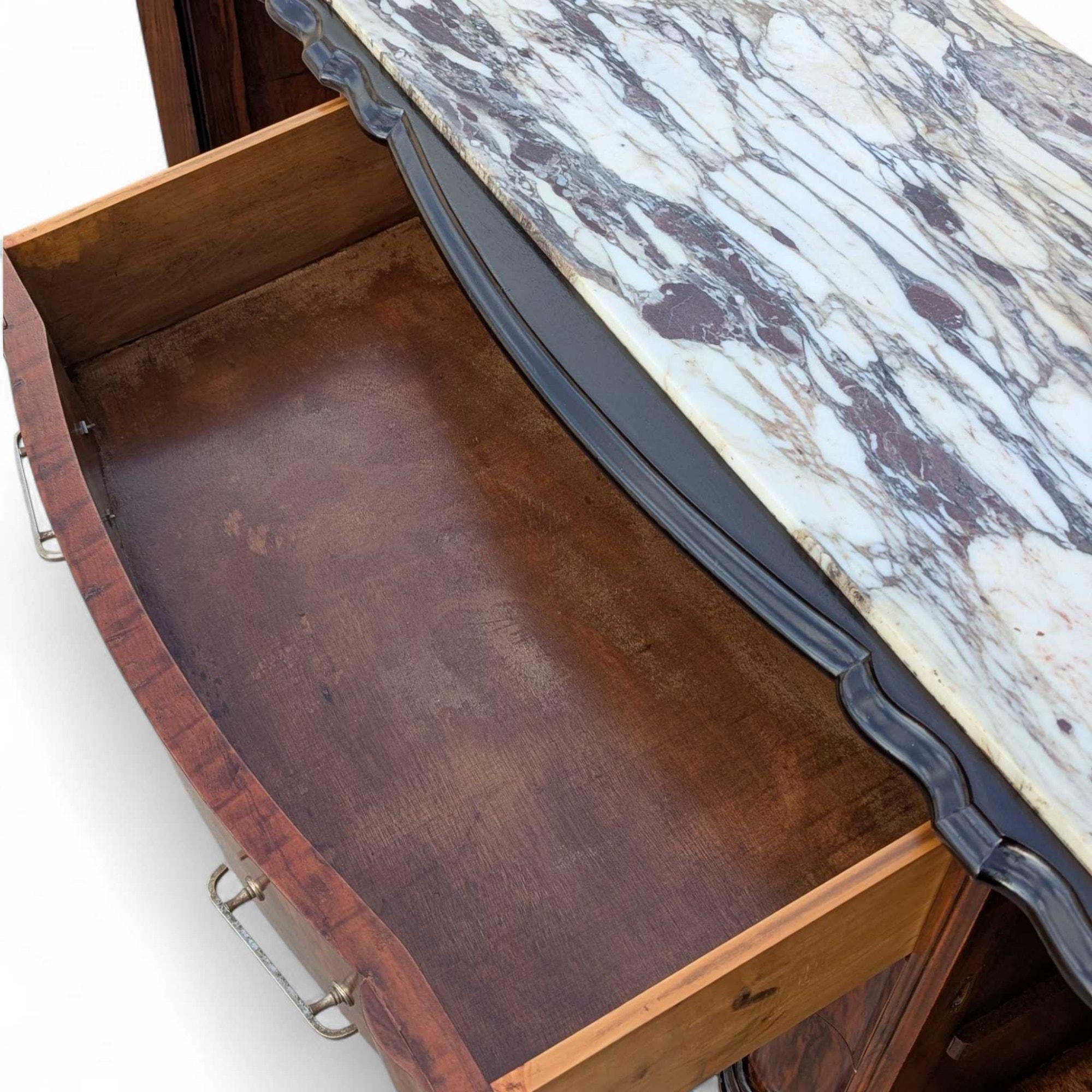 Italian Mid-Century Marble-Top Sideboard by Mobilificio Scorza Ovada, 1950s For Sale 5
