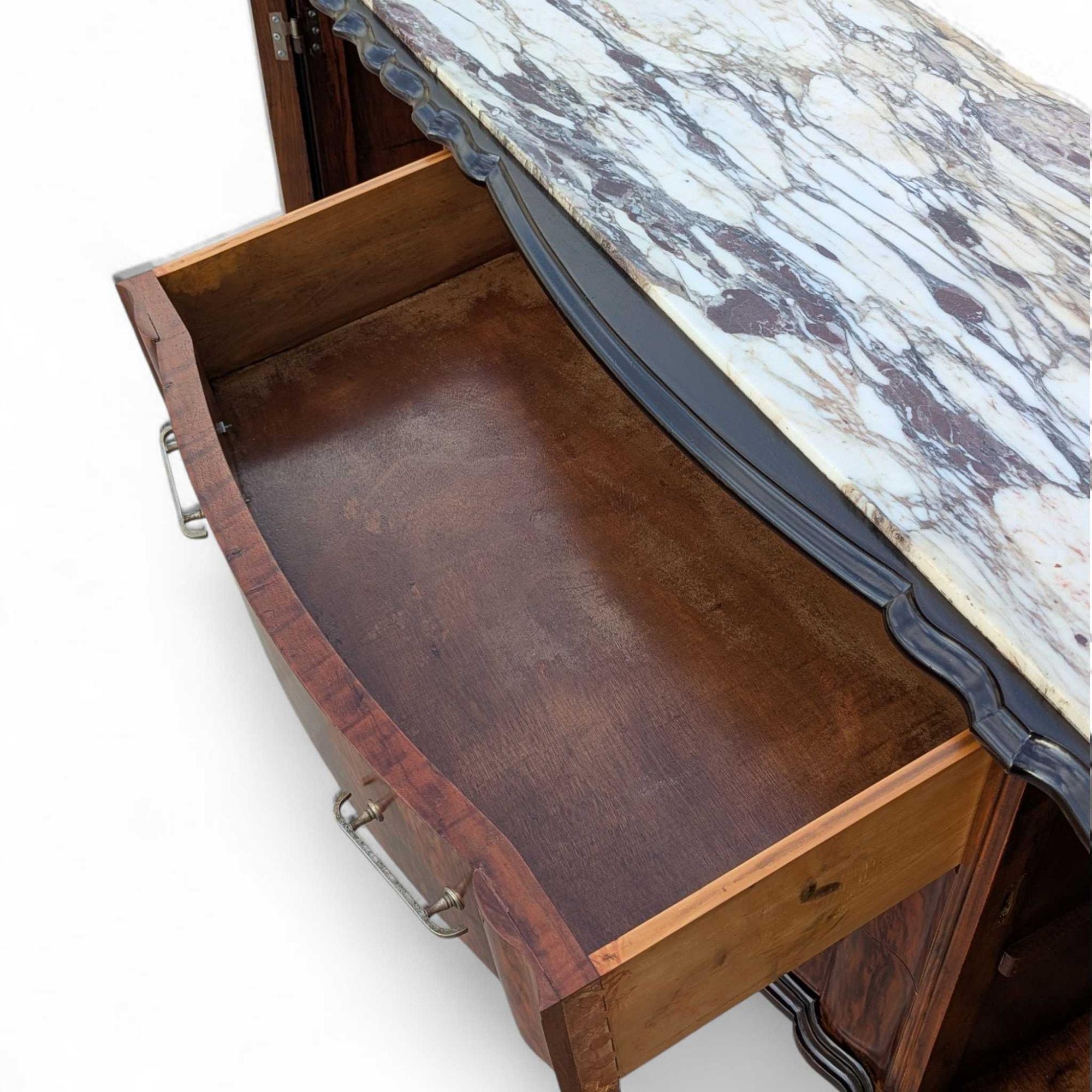 Italian Mid-Century Marble-Top Sideboard by Mobilificio Scorza Ovada, 1950s For Sale 10