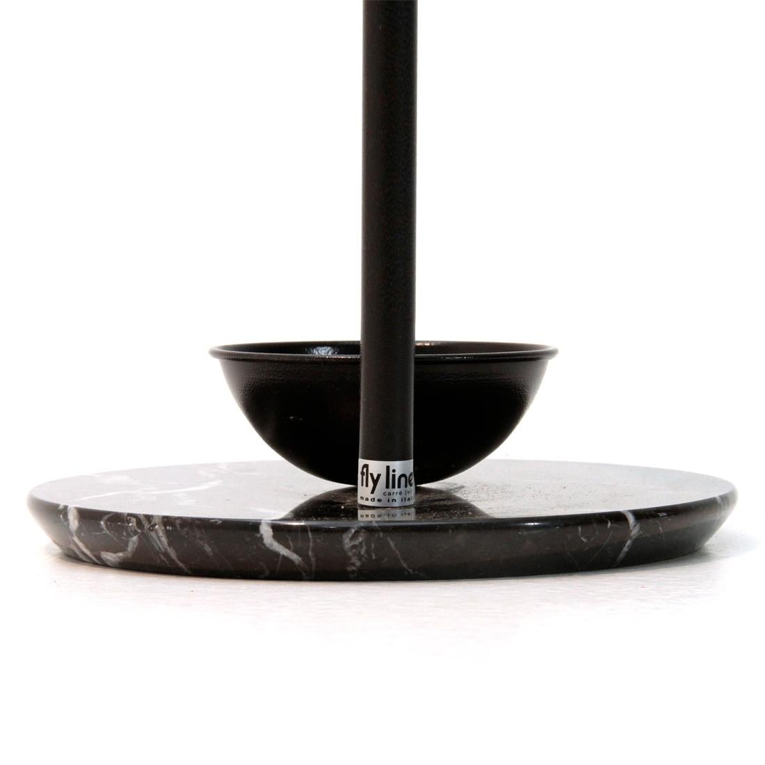 Italian Midcentury Marble Umbrella Stand by Fly Line, 1980s 1