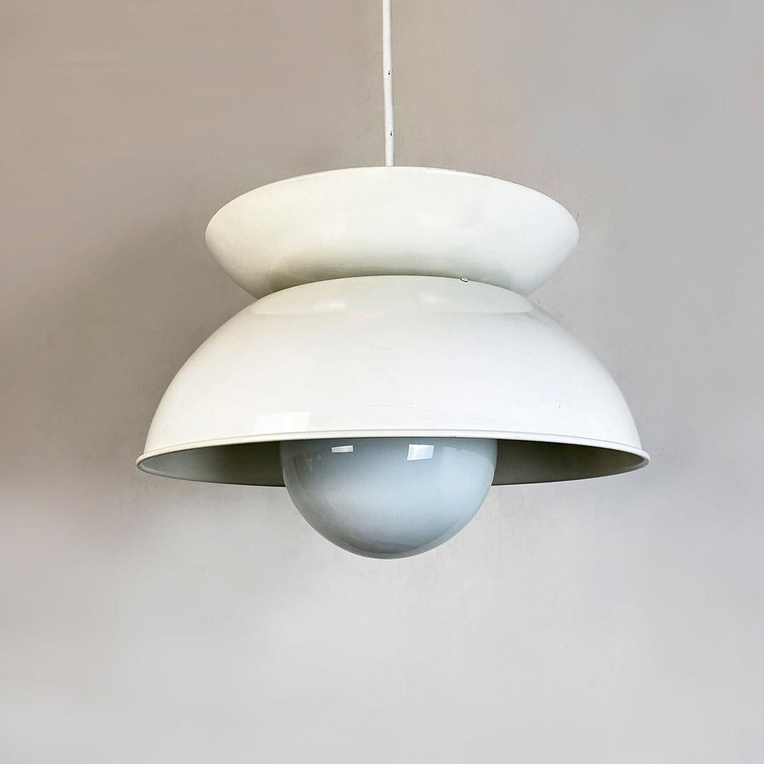 Italienischer Cetra-Kronleuchter aus Metall aus der Mitte des Jahrhunderts von Vico Magistretti für Artemide, 1969 im Zustand „Gut“ im Angebot in MIlano, IT