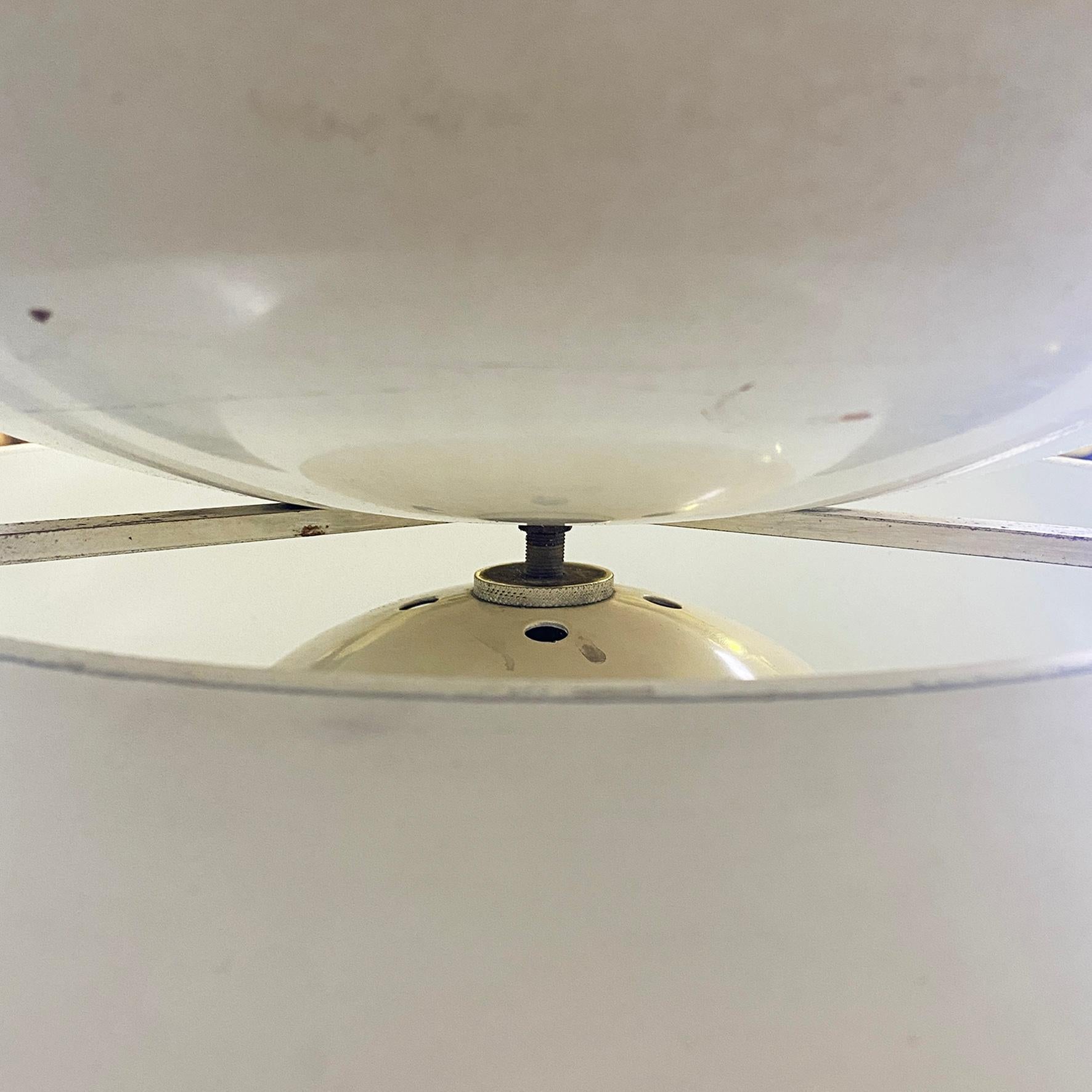 Italian mid-century metal Cetra chandelier by Vico Magistretti for Artemide 1969 In Good Condition In MIlano, IT