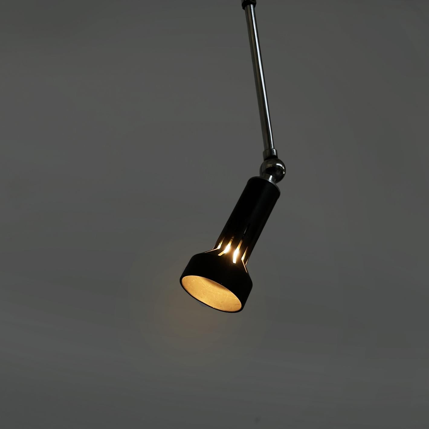 Italienische Mid-Century-Stehlampe aus Metall mit Staffelei von Angelo Lelii für Arredoluce, 1960er Jahre im Angebot 2