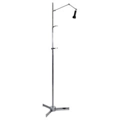 Italian Mid-Century Metal Easel Floor Lamp by Angelo Lelii for Arredoluce, 1960s