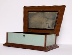 Italian Mid-Century Mirrored Letter Box