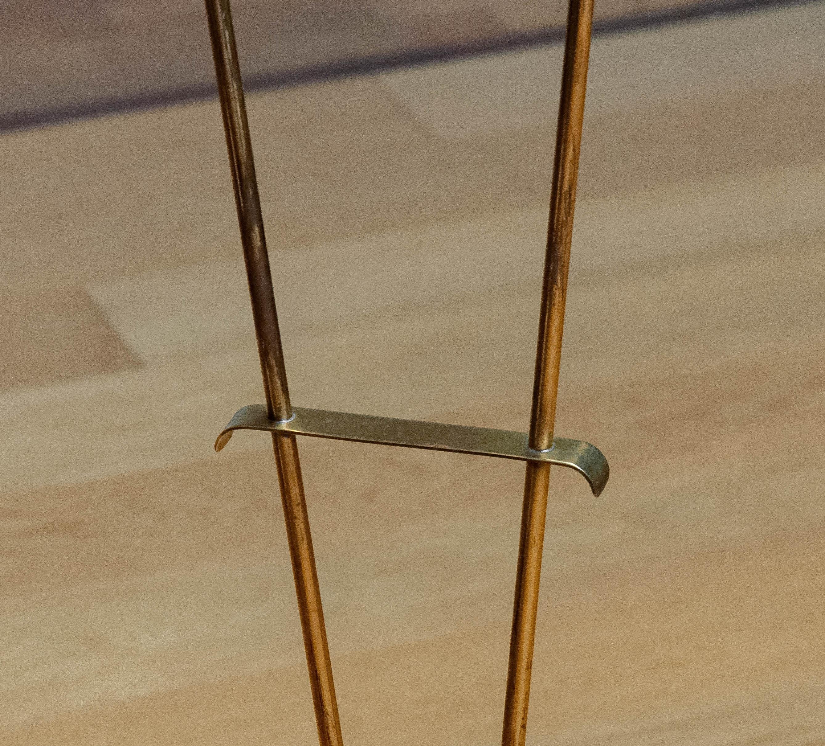 Moderen Opal, Brass And Marble 'Petit Arboletto' By Stilnovo. Italy 1960s For Sale 2