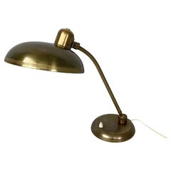Italienische verstellbare Tischlampe aus Messing aus der Mitte des Jahrhunderts, 1950er Jahre