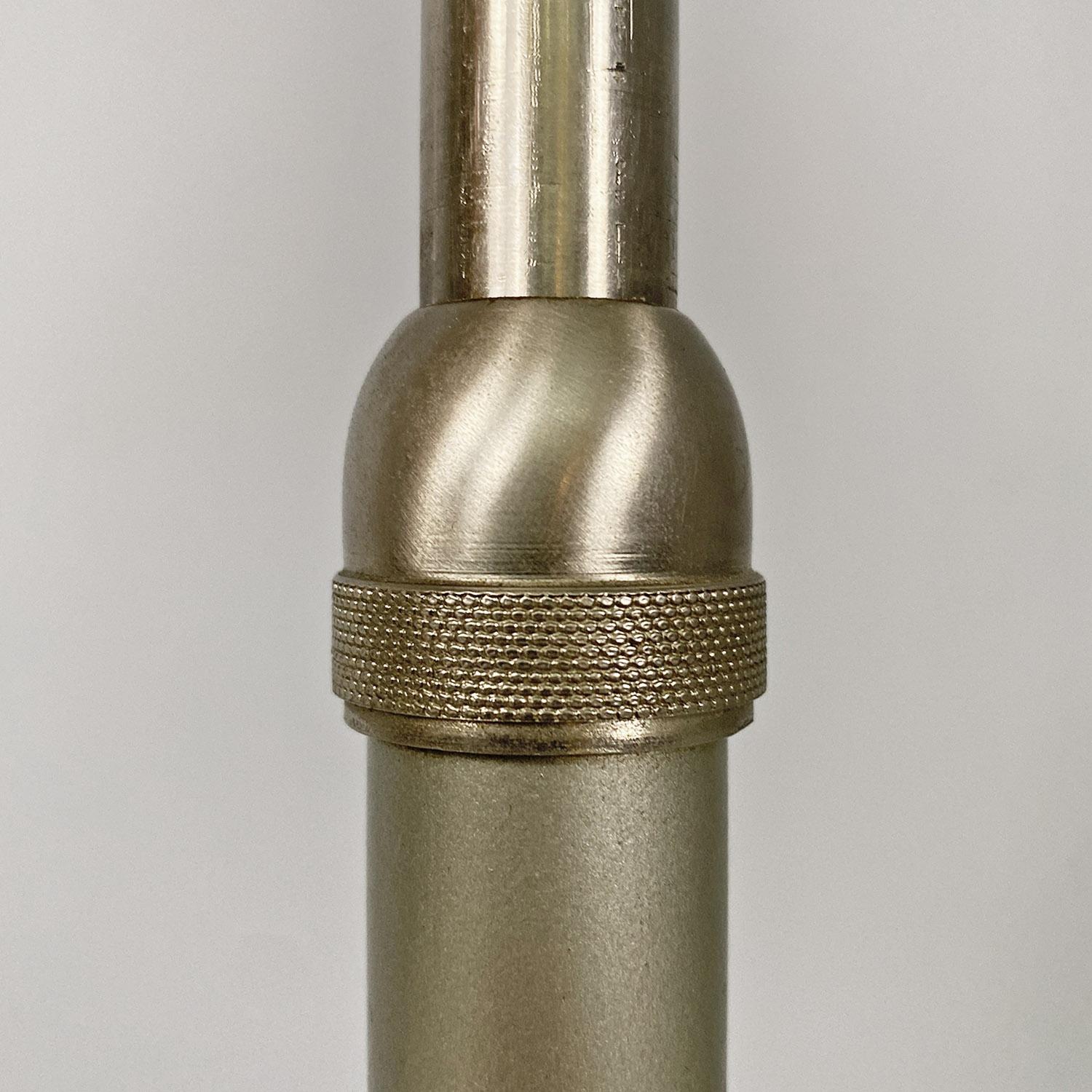 Lampada da terra telescopica regolabile italiana di metà secolo moderno con base in marmo, anni '60 in vendita 10