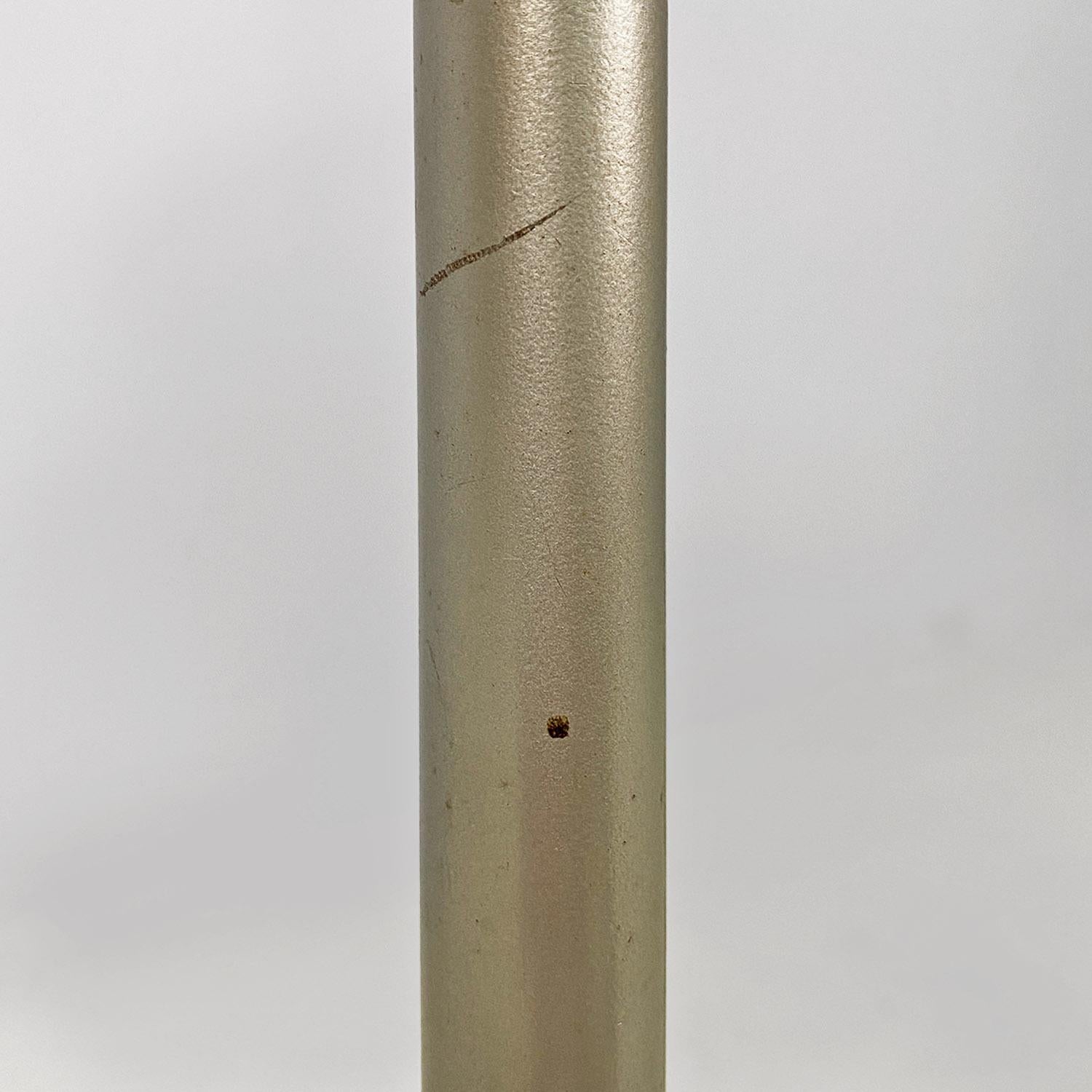 Lampada da terra telescopica regolabile italiana di metà secolo moderno con base in marmo, anni '60 in vendita 11