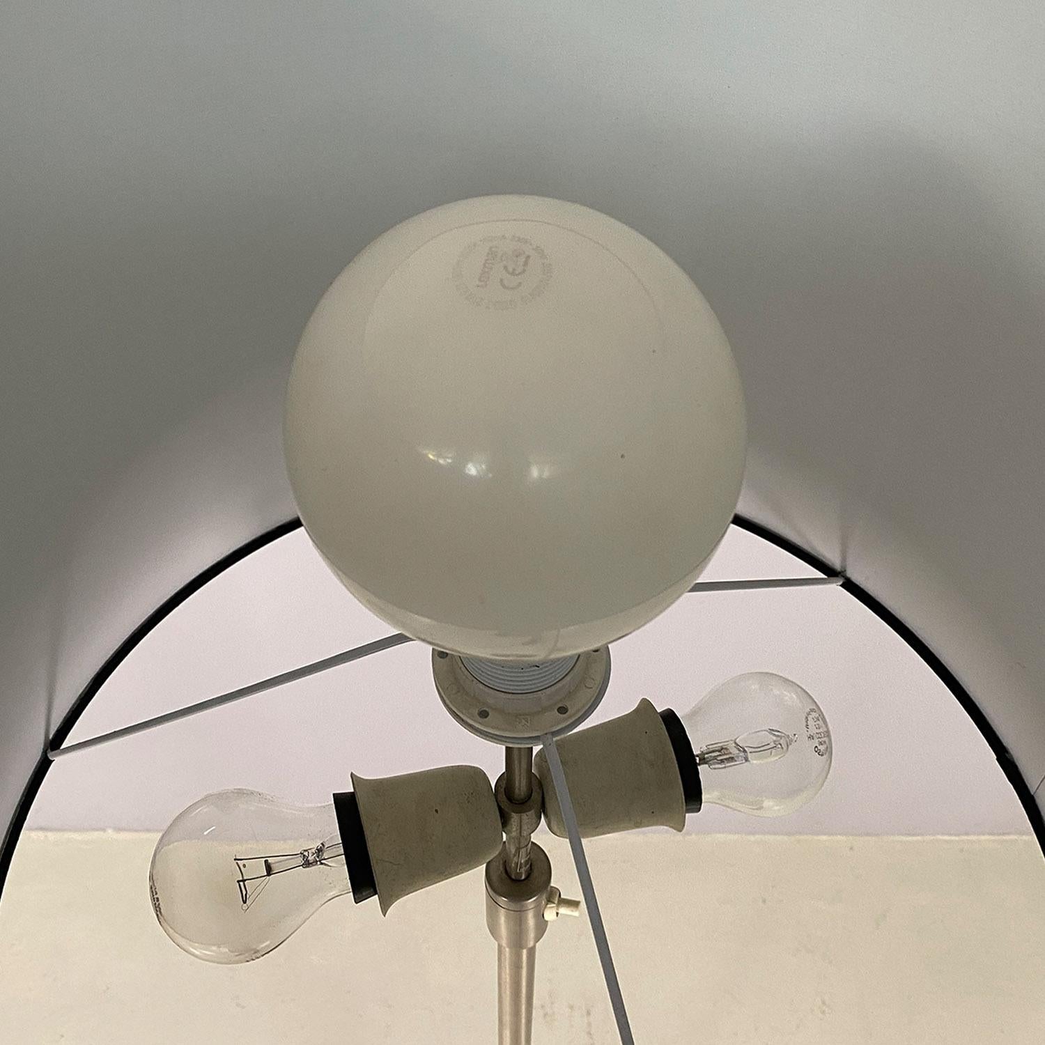 Lampada da terra telescopica regolabile italiana di metà secolo moderno con base in marmo, anni '60 in vendita 12