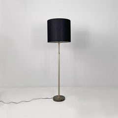 Italian mid-century modern adjustable telescopic floor lamp marble base, 1960s
