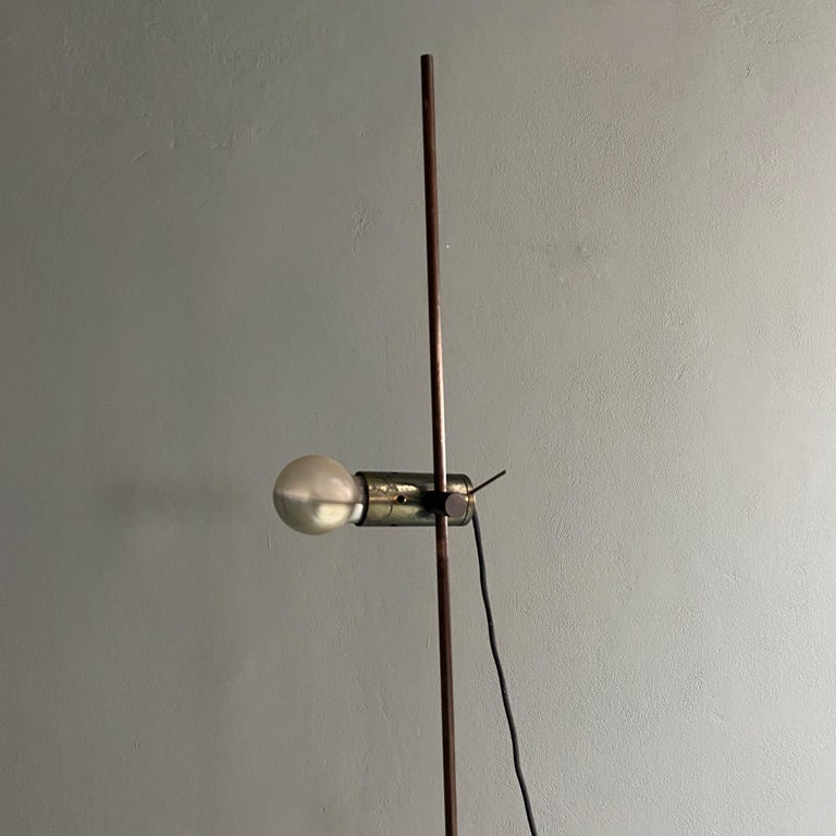 Italian Mid-Century Modern Agnoli 387 Floor Lamp by Tito Agnoli for Oluce, 1955 5