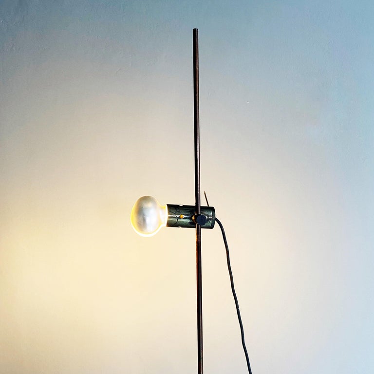 Italian Mid-Century Modern Agnoli 387 Floor Lamp by Tito Agnoli for Oluce, 1955 1