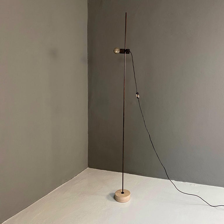 Italian Mid-Century Modern Agnoli 387 Floor Lamp by Tito Agnoli for Oluce, 1955 3