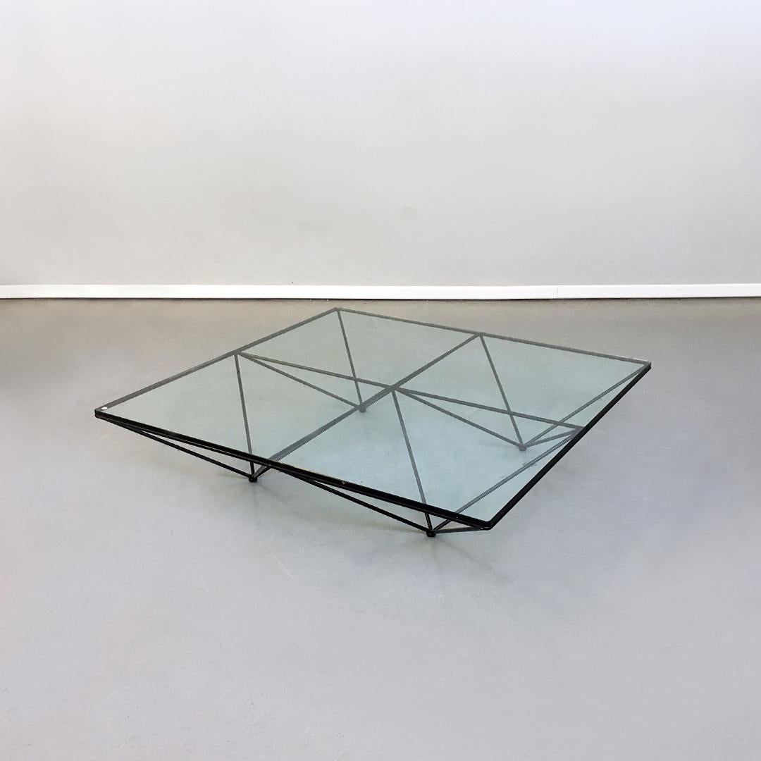 Metal Italian Mid-Century Modern Alanda Coffee Table by Paolo Piva for B&B, 1980s