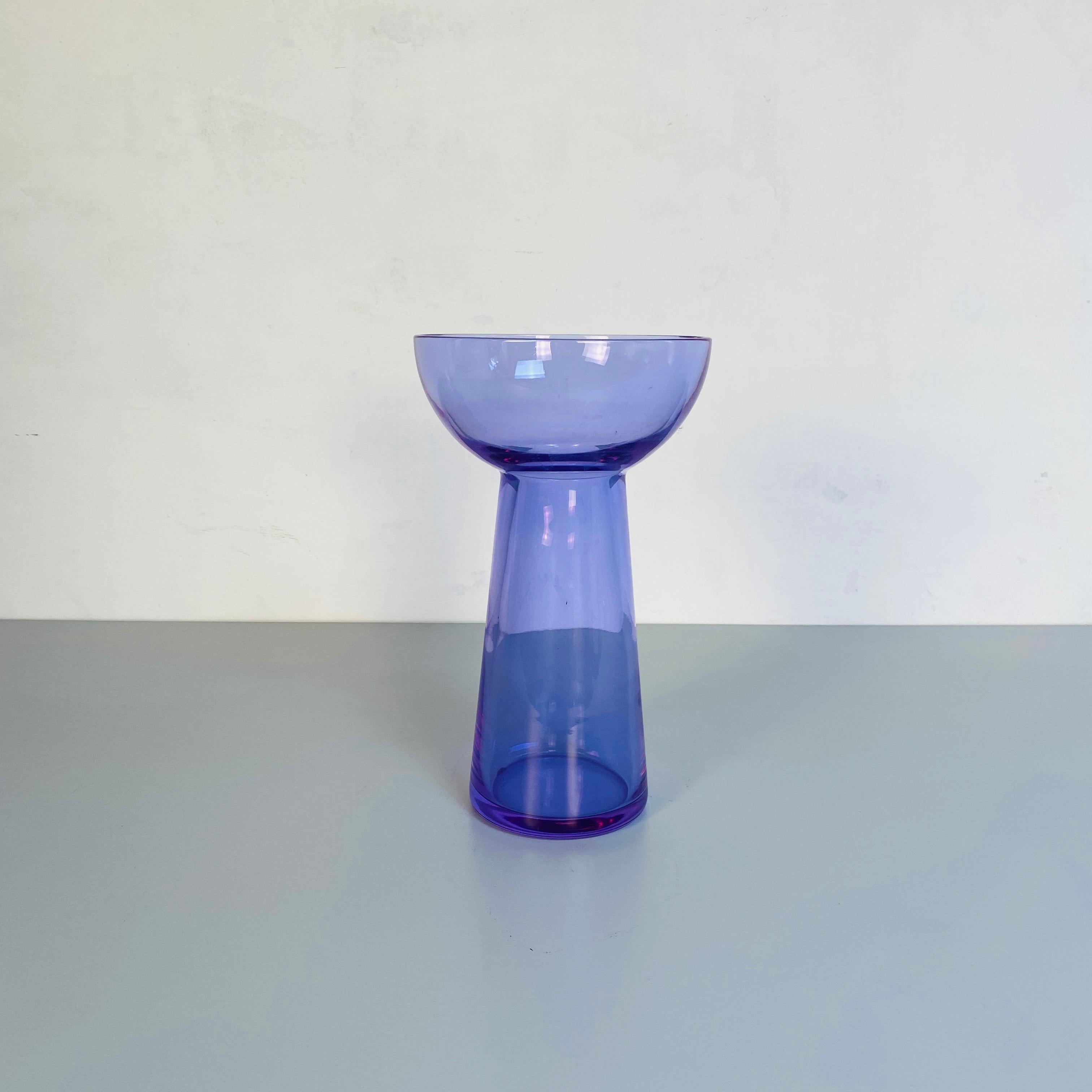 Mid-Century Modern Vase italien en alexandrite moderne du milieu du siècle dernier attribué à Sergio Asti, 1970 en vente