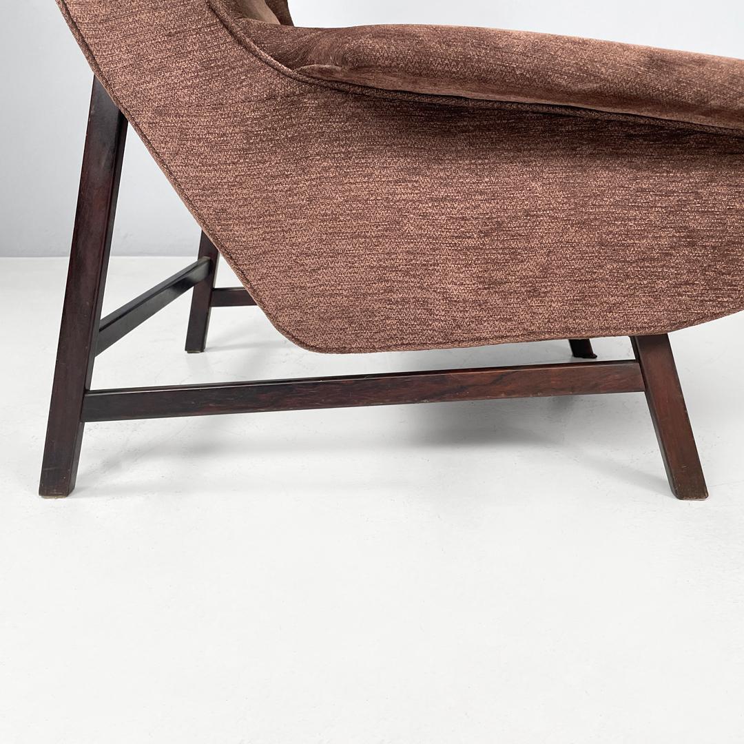 Italian mid-century modern armchair 877 by Gianfranco Frattini for Cassina, 1959 For Sale 10