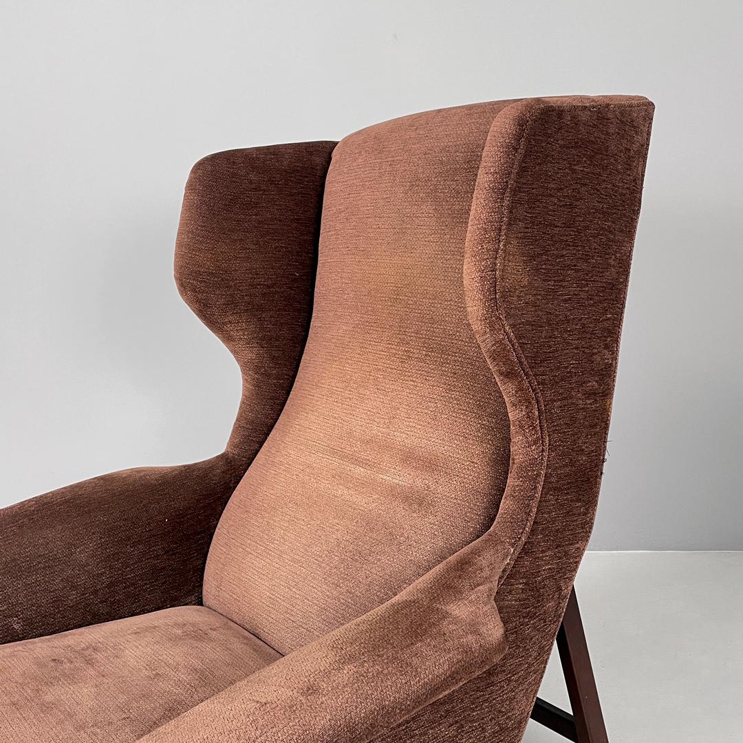 Italian mid-century modern armchair 877 by Gianfranco Frattini for Cassina, 1959 For Sale 1