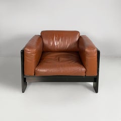 Italian mid-century modern armchair Bastiano Afra Tobia Scarpa Gavina, 1960s