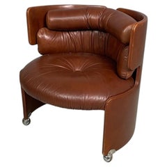 Italian mid-century modern armchair by Luigi Massoni for Poltrona Frau, 1960s