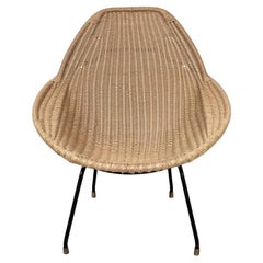 Sillón moderno italiano de mediados de siglo Du 50 de Gastone Rinaldi para Rima, años 50