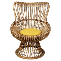 Italian mid-century modern armchair Margherita by Albini for Bonacina, 1960s